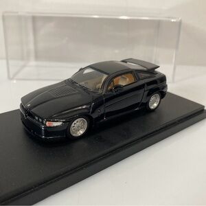 Make Up LSJ 1:43 Scale Alfa Romeo S.Z. ES30.  Black 1989 Japan Very Nice.